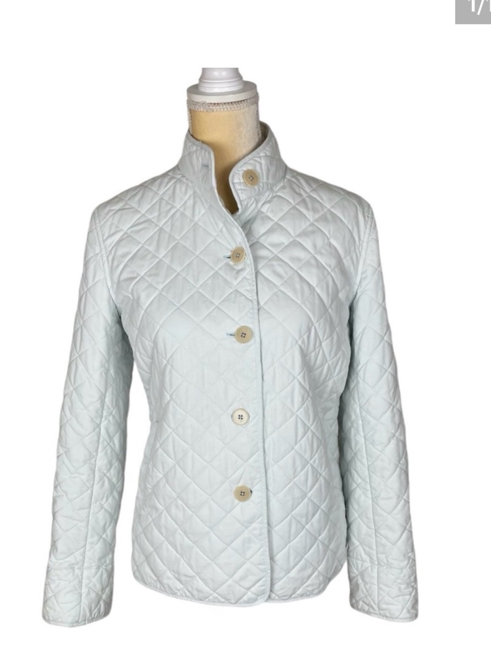 Ralph Lauren Light Gray Quilted Jacket